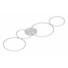 Lampă de tavan modernă albă, Robon, 37W, LED 3000K