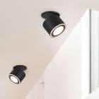 Lampă de tavan modernă neagră, Jorno, 3,5W, LED 3000K