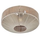 Lampă de tavan rustică crem, Martyn