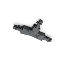 Piesă T neagră cu ghidaj în stânga