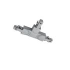 Piesă în T gri cu ghidaj în dreapta