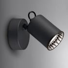 Spot de perete modern negru, Shaquan