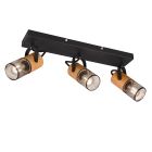 Spot LED de tavan vintage negru, Jessica