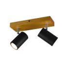 Spot LED de tavan modern negru, Kaso
