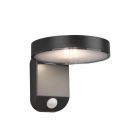 Aplică exterior cu senzor de mișcare modernă antracit, Sunny, 4,5W, LED 3000K, IP44