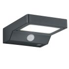 Aplică exterior cu senzor de mișcare modernă antracit, Sunita, 4,8W, LED 3000K, IP44
