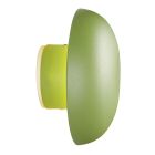Aplică reîncărcabilă verde din metal, Khaoula, 1,5W, LED 3000K, dimmabil în 3 trepte