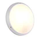 Lampă exterior albă din plastic, Nourdine, IP65
