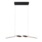 Lustră design neagră, Quirinus, 18W, LED 4000K