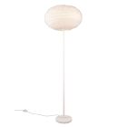 Lampadar bej din textil, Vijay, con întrerupător