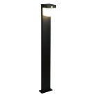 Stâlp iluminat solar modern negru, Kadija, 5,5W, LED 4000K, IP44