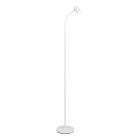 Lampadar modern alb, Suradj, con întrerupător