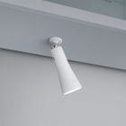 Lampă de masă albă din metal, Remko, 2W, LED 3000K, cu întrerupător tactil