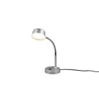 Lampă de birou modernă nichel, Fabio, 4,5W, LED 3000K, con întrerupător