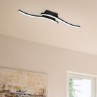 Lampă de tavan modernă neagră, Go, 5W, LED 3000K