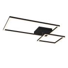 Lampă de tavan modernă neagră, Binc, 25W, LED 3000K