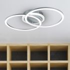 Lampă de tavan modernă taupe, Semira, 25W, LED 3000K