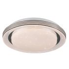 Lampă de tavan modernă albă, Alpha, 10,5W, LED reglabil de la alb cald la alb rece, con telecomando