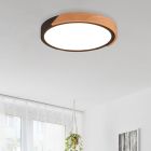 Lampă de tavan modernă neagră, Nevil, 20W, LED 3000K, dimmabil în 3 trepte