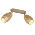 Spot LED de tavan modern maro, Delana