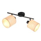Spot LED de tavan rustic crem, Peder