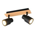 Spot LED de tavan modern negru, Rajeev