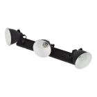 Spot LED de tavan negru industrial, Redon