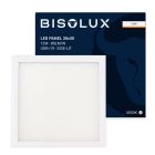 Panou LED Bisolux 30x30 cm - 12W - 4000K - UGR<19 - Iluminare laterală