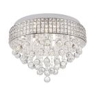 Lampă de tavan crom design, Mitzy