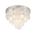 Lampă de tavan crom design, Mirac