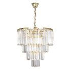 Lustră aurie design, Kajol