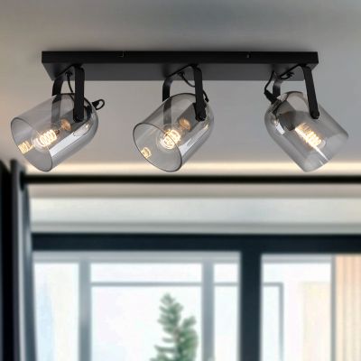 Spot LED de tavan gri design, Clyde