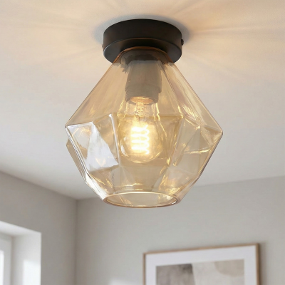 Plafonieră chihlimbar retro, Anoek