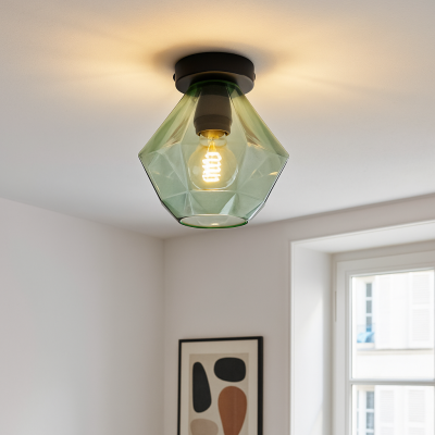 Plafonieră verde retro, Anoek