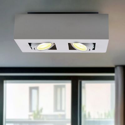 Aplică tavan albă modernă, Akira