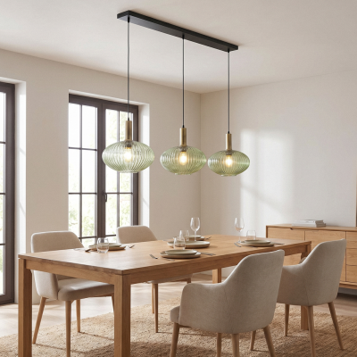 Lustră verde retro, Charlois