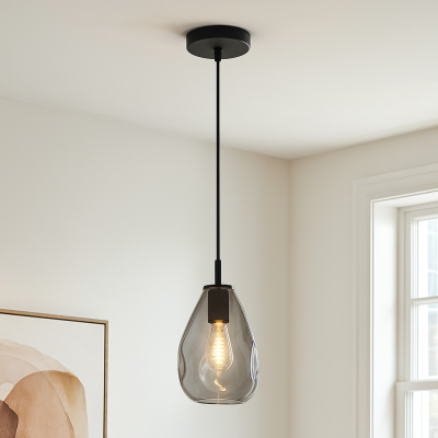 Lustră gri design, Evito