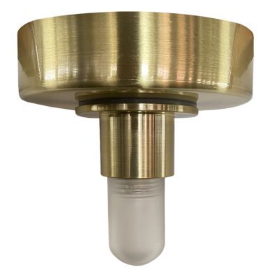 Plafonieră aurie din plastic, Aafje, IP44