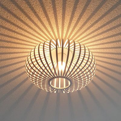 Lampă de tavan albă industrială, Lieve