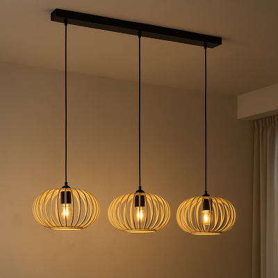 Lustră maro rustică, Lieve