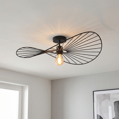 Plafonieră neagră modernă, Jolinda