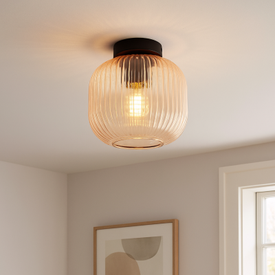 Plafonieră roz design, Charlois