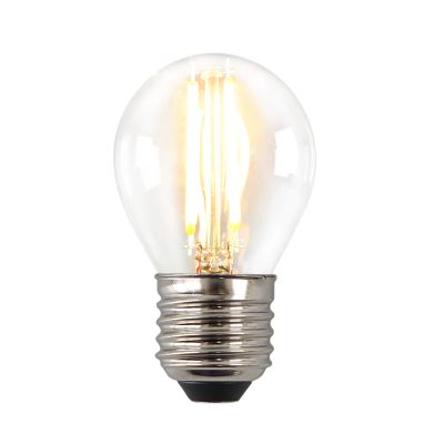 Lampă cu filament LED E27 Olucia, reglabilă, Melchis, P45, 4W, 2700K
