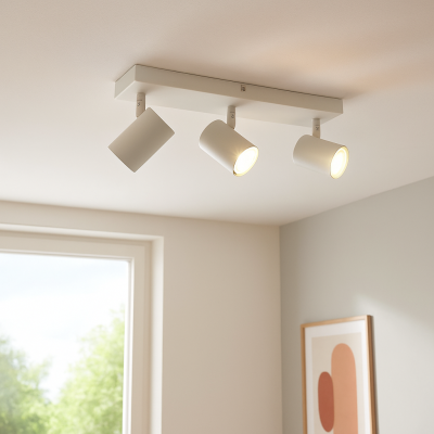 Spot LED de tavan alb modern, Elena