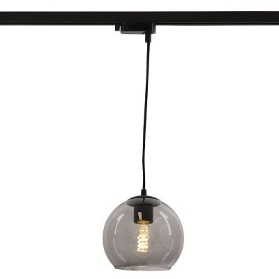 Spot pe șină monofazic gri design, Giada