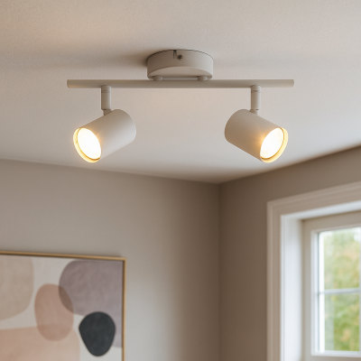 Spot LED de tavan alb modern, Elena