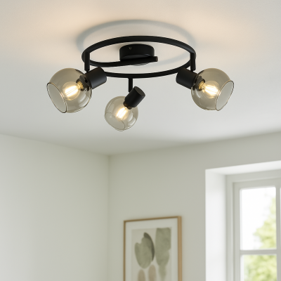 Spot LED de tavan gri design, Ayleen