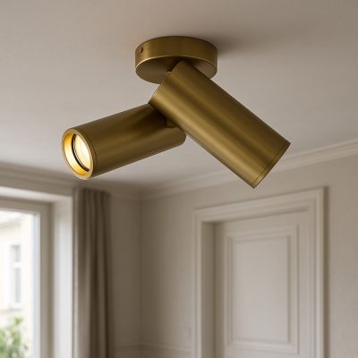 Spot LED de tavan alamă modern, Nadi