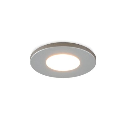 Spot încastrat pentru foișor crom modern, Dico, 3W, LED 2700K, IP65