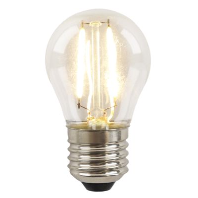 Lampă cu filament LED E27 Olucia, reglabilă, Melchis, P45, 2W, 2700K